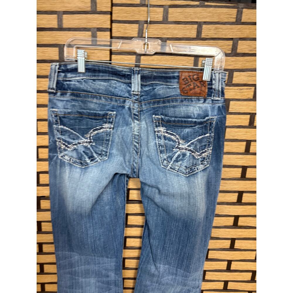 Big Star Sweet Ultra Low Rise Jeans Size 28L - Picture 6 of 9